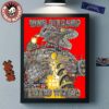 King Gizzard And The Lizard Wizard Den Bosch Netherlands 2025 Event Poster At Mainstage On November 7 2025 Home Decor Poster Canvas