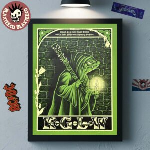 King Gizzard And The Lizard Wizard Gdansk Poland 2025 Event Poster At Inside Seaside Festival On November 9 2025 Home Decor Poster Canvas