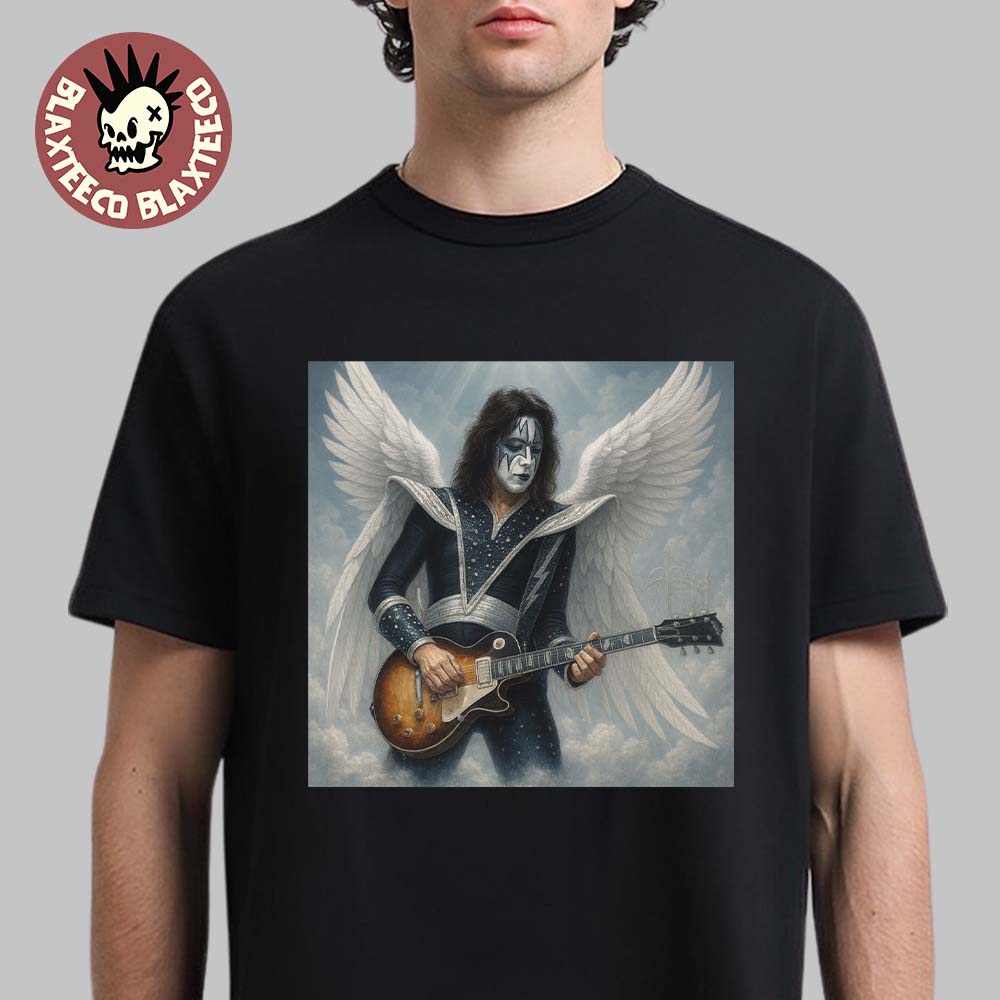 Kiss Ace Frehley RIP To A Legend 1951-2025 T-Shirt