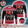 Kiss Rockin Around The Christmas Tree Jingle Bell Rock Funny Ugly Christmas Sweater