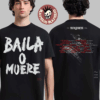 Lady Gaga The Mayhem Ball Tour 2025 2026 Exclusive Merch Baila O Muere Dance Or Die Spain T-Shirt