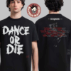 Lady Gaga The Mayhem Ball Tour 2025 2026 Exclusive Merch Baila O Muere Dance Or Die Spain T-Shirt