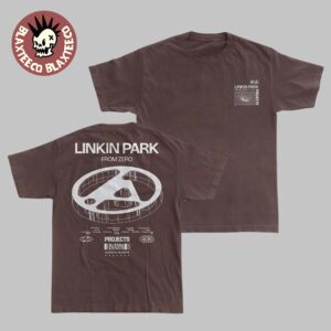Linkin Park Brooklyn Projects 2025 Logo Brown T-Shirt