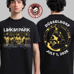 Linkin Park Dusseldorf Germany 2025 Exclusive Merch Tee At Merkur Spiel Arena Official From Zero World Tour July 1 2025 T-Shirt