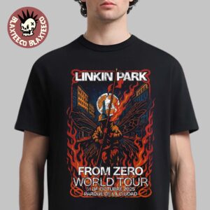 Linkin Park From Zero World Tour 2025 Buenos Aires Argentina Merch At Parque De La Ciudad On October 31 2025 Hybrid Theory Inspired Art T-Shirt