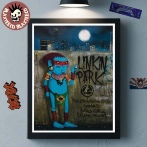 Linkin Park From Zero World Tour 2025 Sao Paulo Brazil Night 2 Poster At MorumBis On November 9 2025 Home Decor Poster Canvas