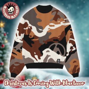 Linkin Park Holiday 2025 Collection LP Camo Logo Christmas Sweater
