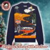 Megadeth Flame Skull Ice Style 2025 Knit Vic Holiday Sweater Christmas