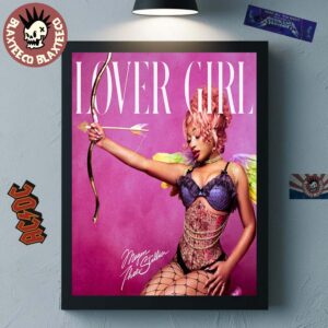 Megan Thee Stallion Lover Girl New Single Cover Art Home Decor Poster Canvas