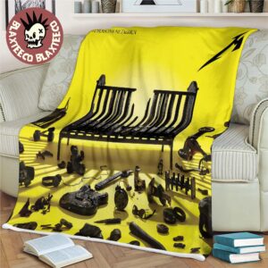 Metallica 72 Seasons Album Cover Art Gift For Fans Fleece Blanket