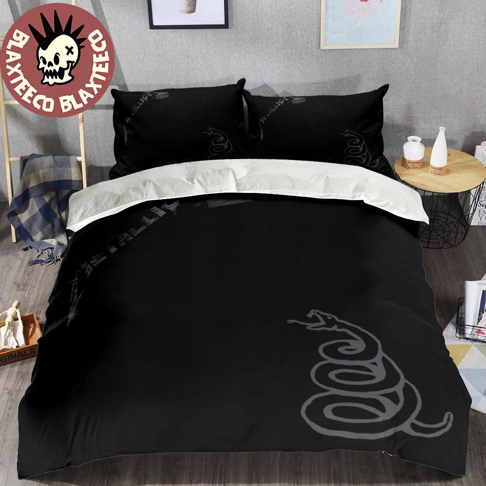 Metallica Black Album Cover Art Metallica Bedding Set Metallica Black Album Cover Art Metallica Bedding Set