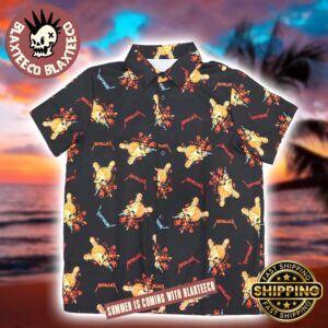 Metallica Damage Inc Skull Logo Gift For Fans Summer 2025 Hawaiian Shirt