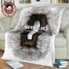 Metallica Black Album Cover Art Fleece Blanket For Fans
