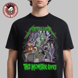 Metallica Halloween 2025 This Monster Lives X Squindo Metalli-Monsters T-Shirt