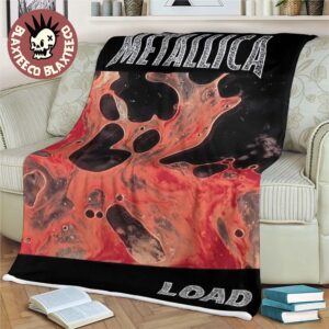 Metallica Load Album Cover Art Gift For Fans Fleece Blanket