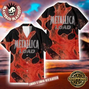 Metallica Load Album Cover Summer 2025 Button Up Hawaiian Shirt