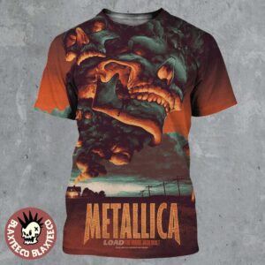 Metallica Load The House Jack Built Art By Max Loeffler Addition Load Series All Over Print Shirt