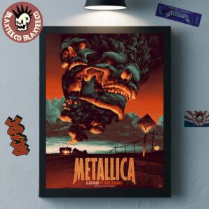 Metallica Load The House Jack Built Art By Max Loeffler Addition Load Series Home Decor Poster Canvas