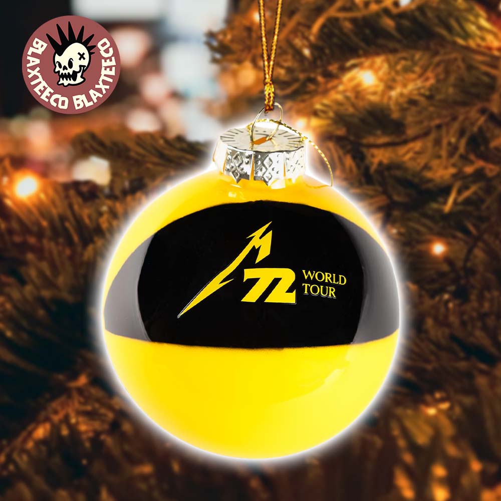 Metallica M72 Beach Ball Holiday Ornament Christmas Tree Decorations 2025 Metallica M72 Beach Ball Holiday Ornament Christmas Tree Decorations 2025