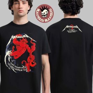 Metallica M72 East Rutherford New Jersey Tee Night 1 M72 North American Tour 2023 At Met Life Stadium On August 4 Two Sides Unisex T-Shirt