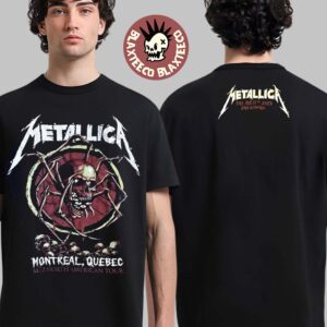 Metallica M72 Montreal Quebec Canada Tee Night 1 M72 North American Tour 2023 At Stade Olympique On August 11 Two Sides Unisex T-Shirt