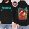 Metallica M72 Philly 2025 Night 1 Venue Hoodie In Philadelphia Pennsylvania At Lincoln Financial Field On May 23 2025 Red Demon Art Two Sided Unisex Hoodie