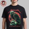Metallica M72 Philly 2025 Pop Up Shop Poster In Philadelphia Pennsylvania At United States Lincoln Financial Field On May 23 And 25 2025 Eagle Art Essentials T-Shirt