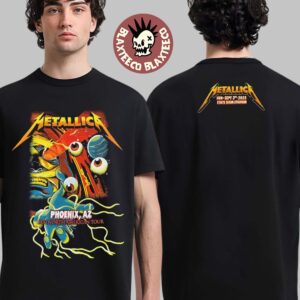 Metallica M72 Phoenix AZ Night 2 Merch Tee At State Farm Stadium M72 North American Tour On September 3 2023 Two Sides Unisex T-Shirt