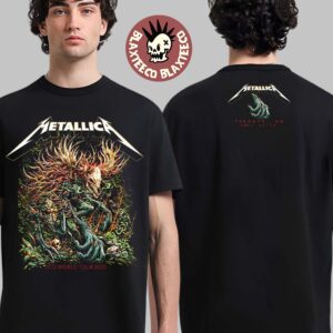 Metallica M72 Toronto 2025 Pop Up Shop Merch In Toronto Ontario Canada At Rogers Centre On April 24 26 2025 Two Sided Unisex T-Shirt