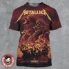 Metallica M72 Toronto Canada Venue Full Shows Combined Poster At Rogers Centre On April 24 And 26 2025 M72 North American Tour The Titan War Art Two Sided All Over Print Shirt