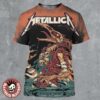 Metallica M72 Toronto Canada Venue Full Shows Combined Poster At Rogers Centre On April 24 And 26 2025 M72 North American Tour The Titan War Art Two Sided All Over Print Shirt