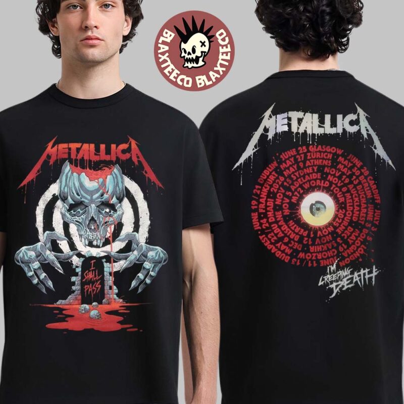 Metallica M72 World Tour 2025 2026 Im Creeping Death Creeping Tour Two Sided T Shirt NAr5v i04doq.jpg