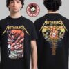 Metallica Virginia Tech Exit Light Enter Night 2025 Off To Never Neverland 2024 ACC Championship Bank Of America Stadium In Charlotte NC On Dec 7 Two Sided Print T-Shirt