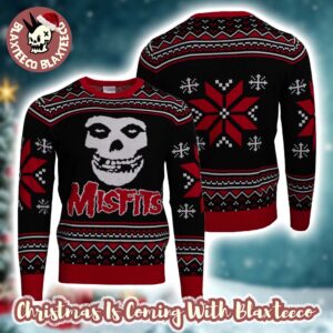 Misfits Crimson Ugly Christmas Sweater