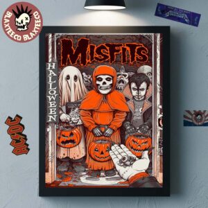 Misfits The Ghouls Night Out Halloween 2025 Exclusive Edition Merch Art By Florian Bertmer Home Decor Poster Canvas