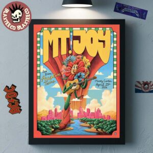 Mt Joy Live From Austin Texas At Moody Center On April 25 2026 Home Decor Poster Canvas