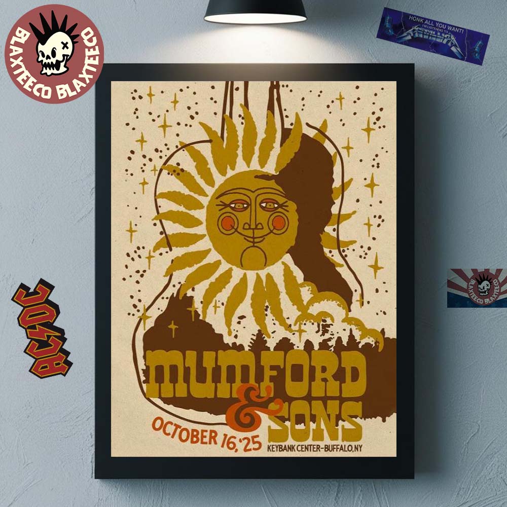 Mumford And Sons Buffalo New York 2025 Venue Poster At KeyBank Center On October 16 2025 Home Decor Poster Canvas Mumford And Sons Buffalo New York 2025 Venue Poster At KeyBank Center On October 16 2025 Home Decor Poster Canvas