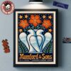 Mumford And Sons Columbus Ohio 2025 Gig Poster At Nationwide Arena On October 12 2025 Home Decor Poster Canvas