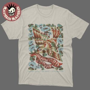 Mumford And Sons Tulsa Oklahoma 2025 Event Poster At Bok Center On October 25 2025 T-Shirt