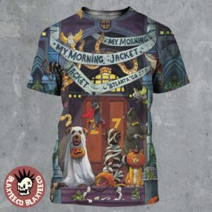 My Morning Jacket Atlanta Georgia 2025 Event Poster Halloween Shows At Fox Theatre On October 31 And November 1 2025 All Over Print Shirt