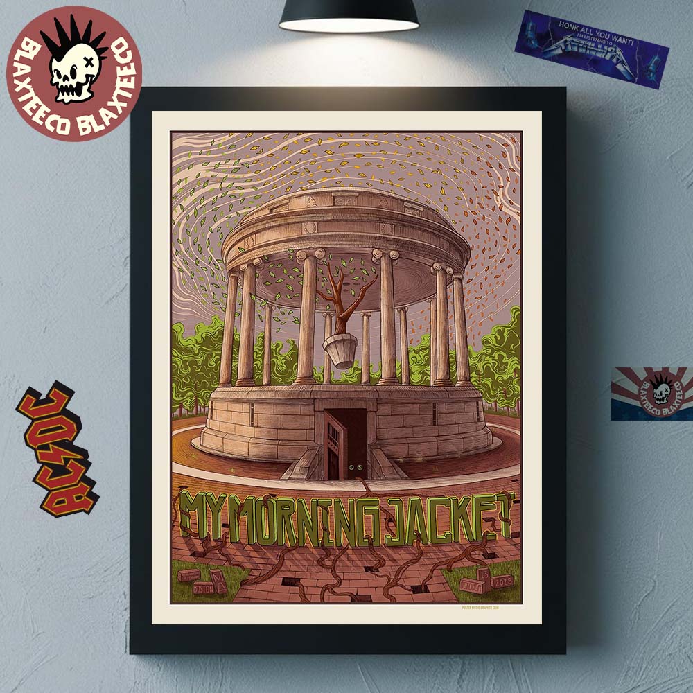 My Morning Jacket Boston MA 2025 Event Poster At MGM Music Hall At Fenway On October 13 2025 Parkman Bandstand Art Home Decor Poster Canvas My Morning Jacket Boston MA 2025 Event Poster At MGM Music Hall At Fenway On October 13 2025 Parkman Bandstand Art Home Decor Poster Canvas