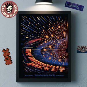 My Morning Jacket Philadelphia PA 2025 Night 1 Venue Poster At The Met On October 10 2025 Home Decor Poster Canvas