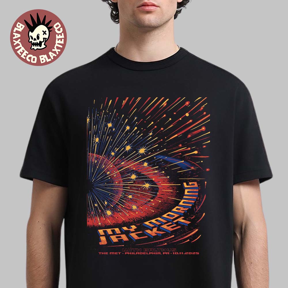 My Morning Jacket Philadelphia PA 2025 Night 2 Venue Poster At The Met On October 11 2025 T-Shirt