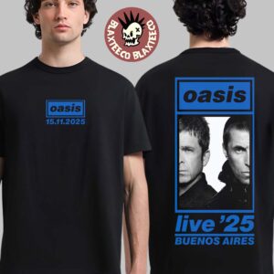 Oasis Live 25 Buenos Aires Argentina 2025 Night 1 Event Tee At Estadio River Plate On November 15 2025 T-Shirt