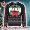 Pantera Fucking Christmas Snake In Flame Red Knitted Ugly Christmas Sweater Xmas Gift For Fans Pantera Fucking Christmas Snake In Flame Red Knitted Ugly Christmas Sweater Xmas Gift For Fans