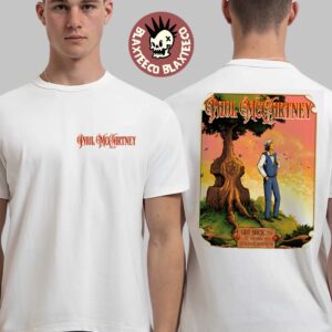 Paul McCartney Got Back 2025 Hamilton Event Tee Ontario Canada At TD Coliseum On November 21 2025 Two Sided T-Shirt