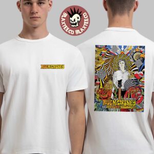 Paul McCartney Pittsburgh Pennsylvania 2025 Got Back Tour Event Tee At PPG Paints Arena On November 11 2025 Two Sided T-Shirt