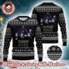 Pink Floyd 50 Years The Dark Side Of The Moon Album Cover Knitted Black Ugly Christmas Sweater