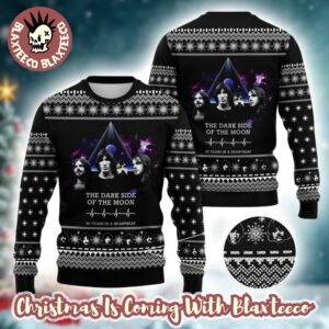 Pink Floyd The Dark Side Of The Moon 50 Years In A Hearbeat Ugly Christmas Sweater