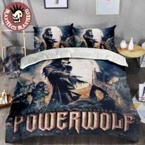 Powerwolf Blessed And Possessed Deluxe Edition Album Cover Bedding Set